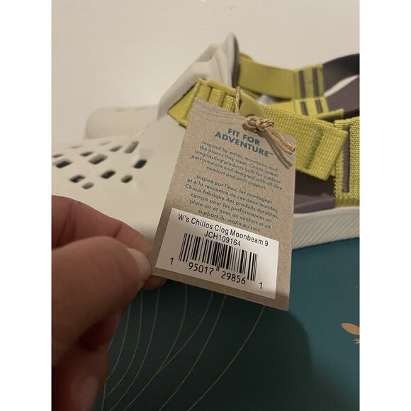 Chacos Chillon Women's Clog Shoe Size 9 Moonbeam (Rayon De Lune) New With Box - Picture 6 of 6